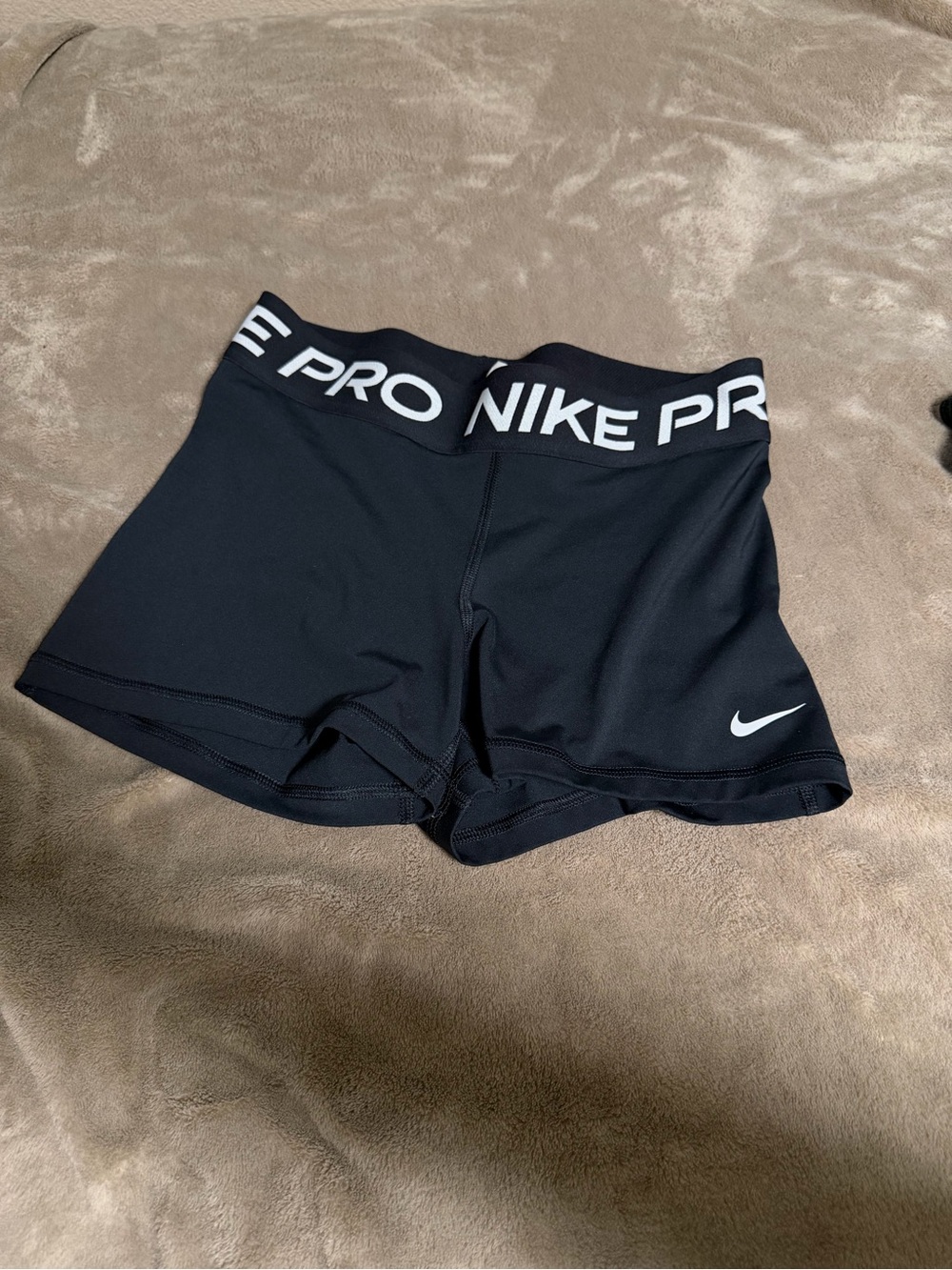 Nike Black PRO Women's Athletic Compression Shorts